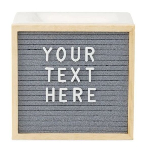 Scentsy ~ Letterboard Warmer - Picture 1 of 4